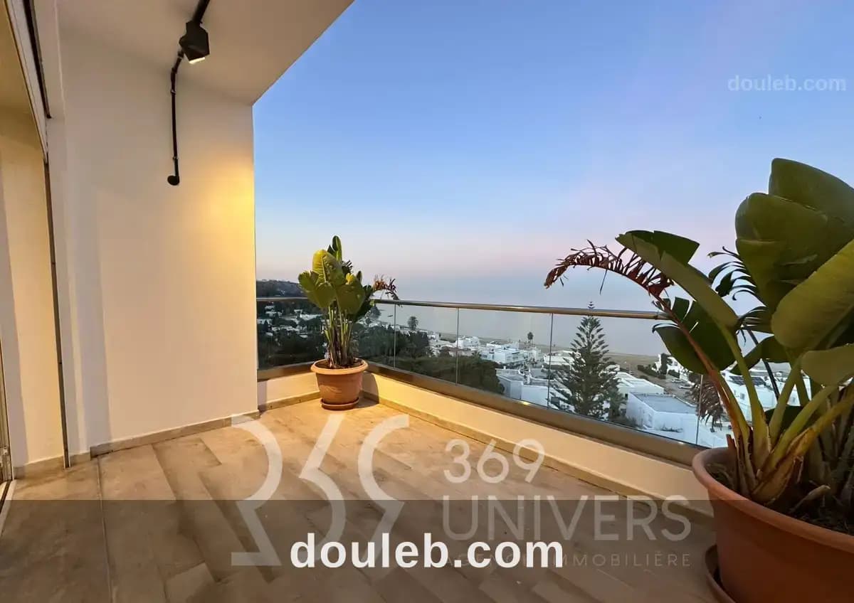 Appartement vue sur mer à la marsa ref ra160 - Miniature 3