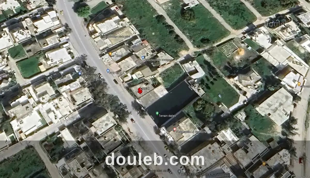 Local à la corniche à Bizerte