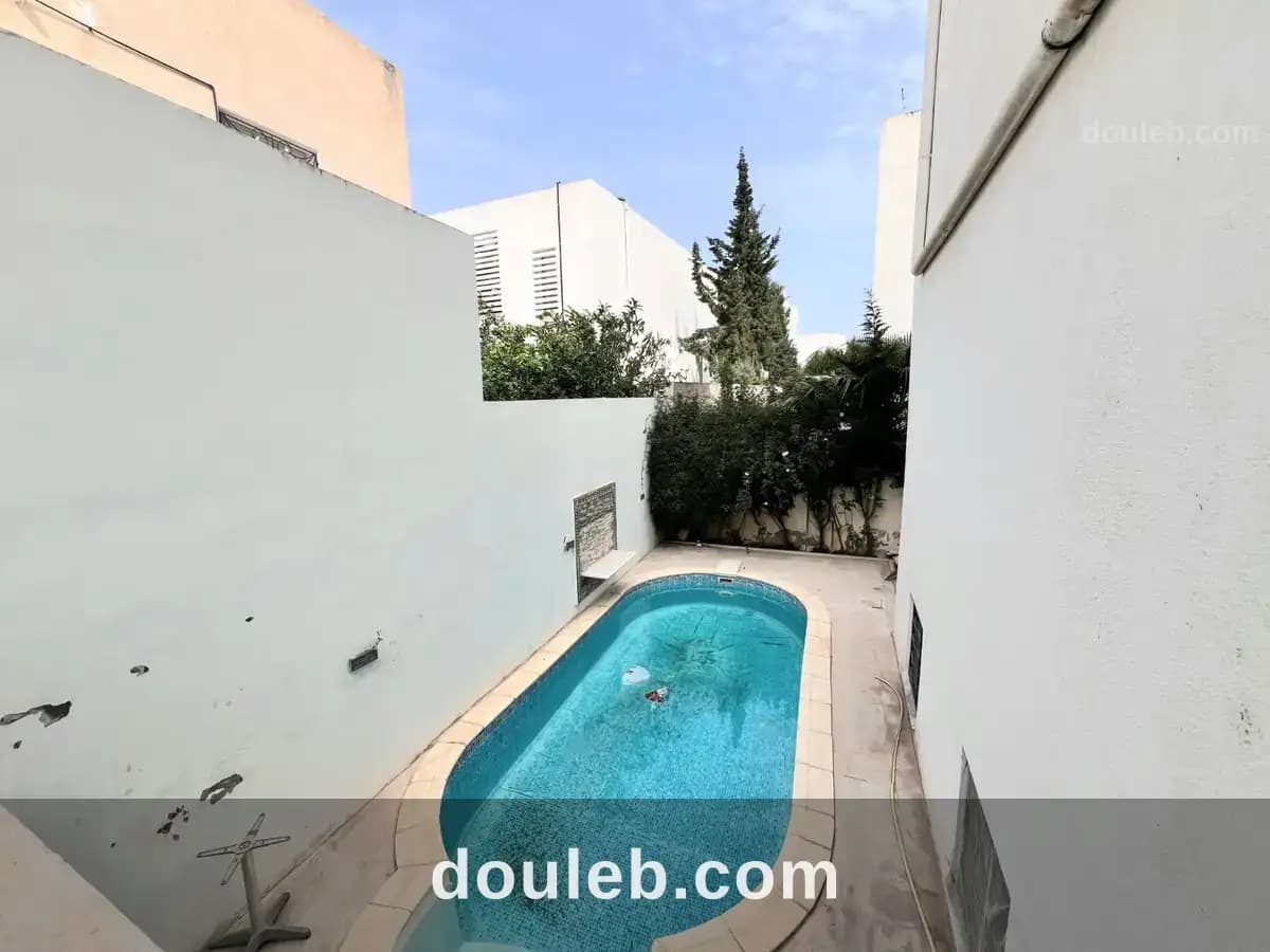 Rdc de villa au jardins de carthage à Tunis