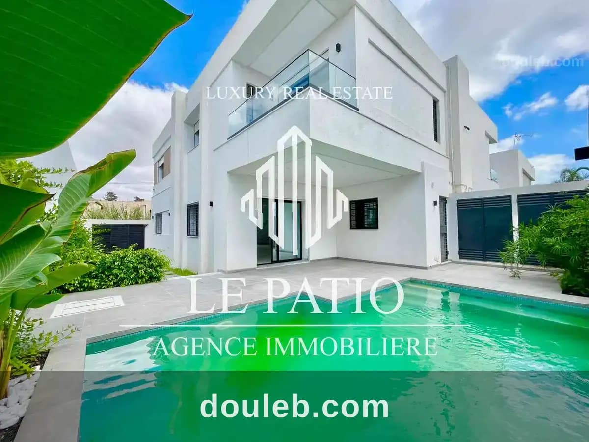 Villa jumelee neuve s3 à la soukra à Ariana