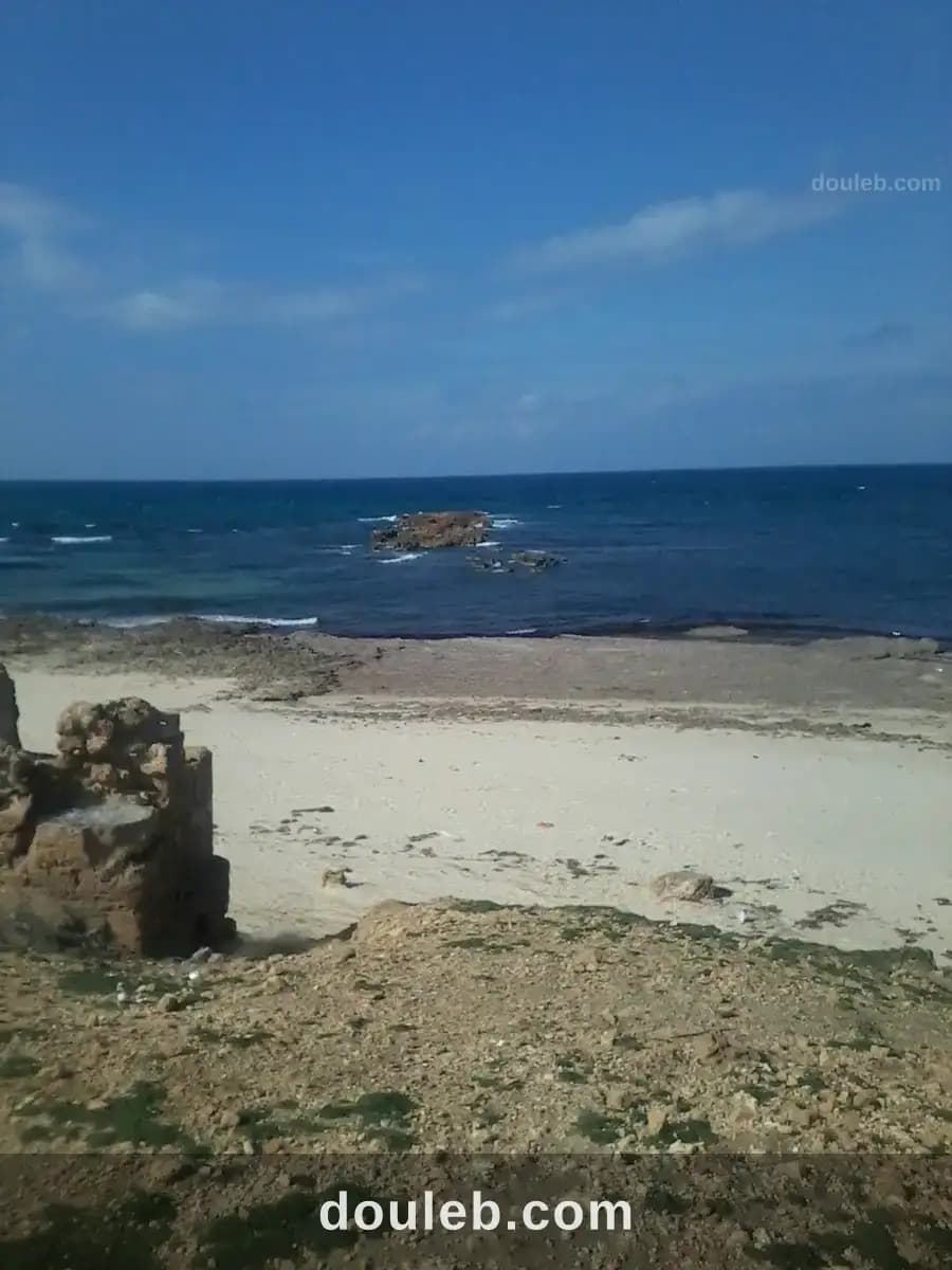Terrain en face de la plage à Nabeul