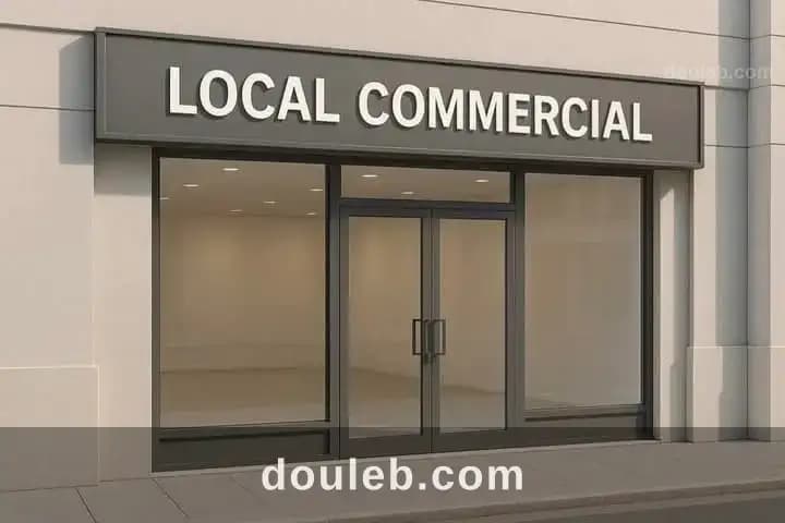 Local commercial à el menzah 9 à Tunis