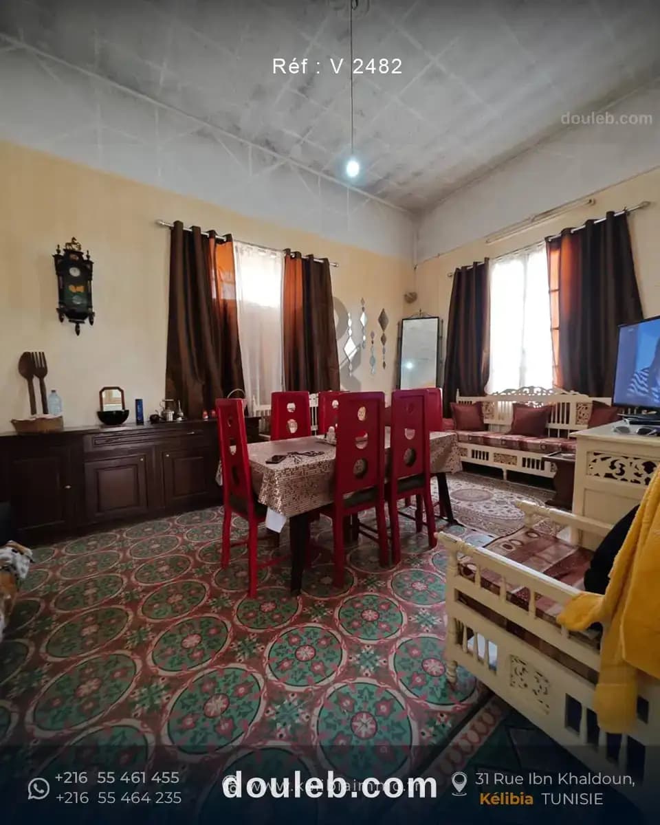 Une maison arabe traditionnelle a kélibia - Miniature 2