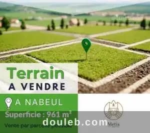 Terrain nabeul ref795a à Nabeul