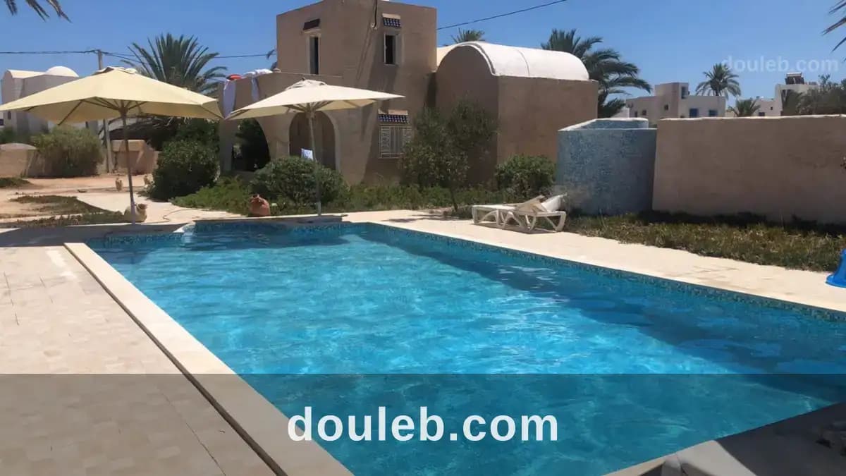 Villa à jerba avec piscine partagée à Médenine