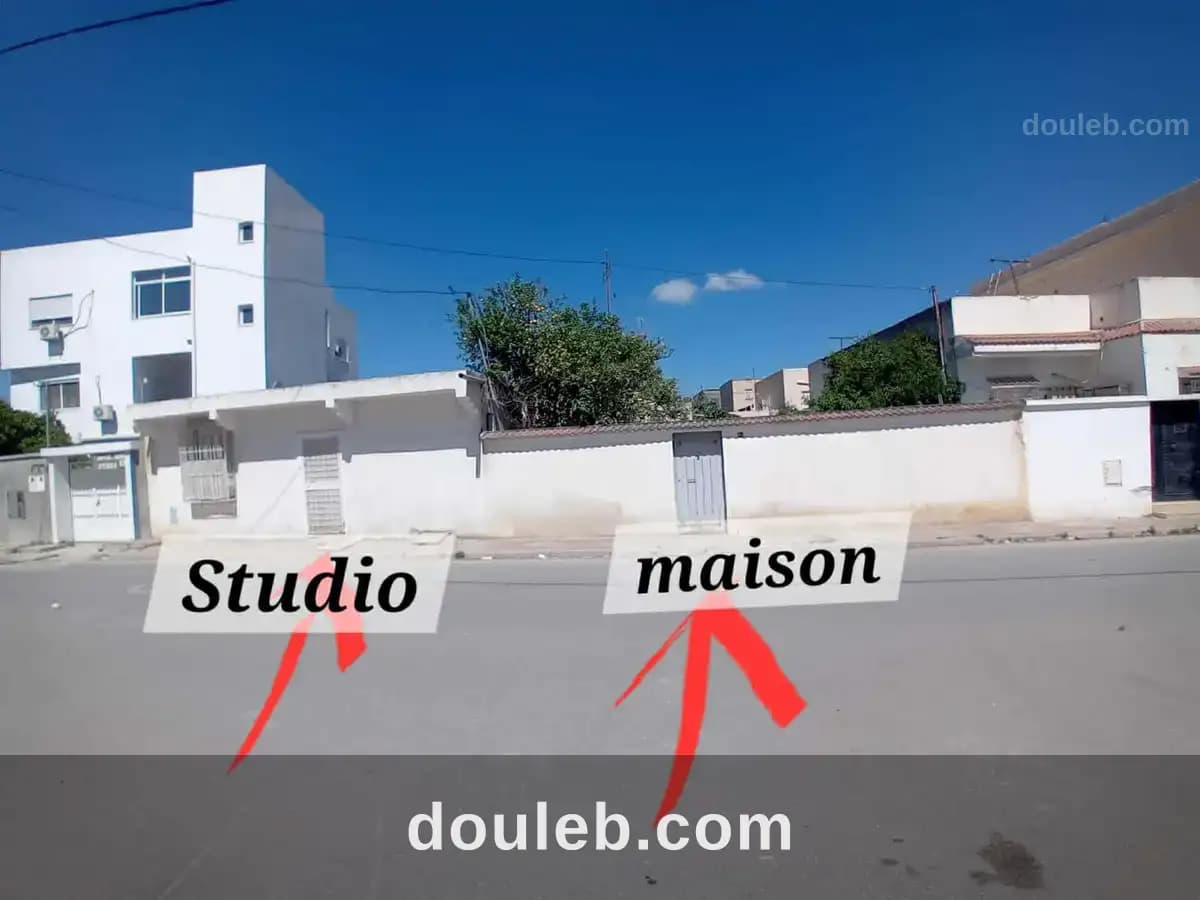 Maison avec certificat de propriété à Jendouba
