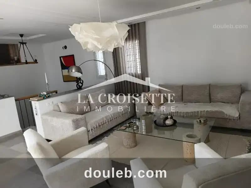 Etage de villa s2 meublé à la soukra mel0595 à Ariana