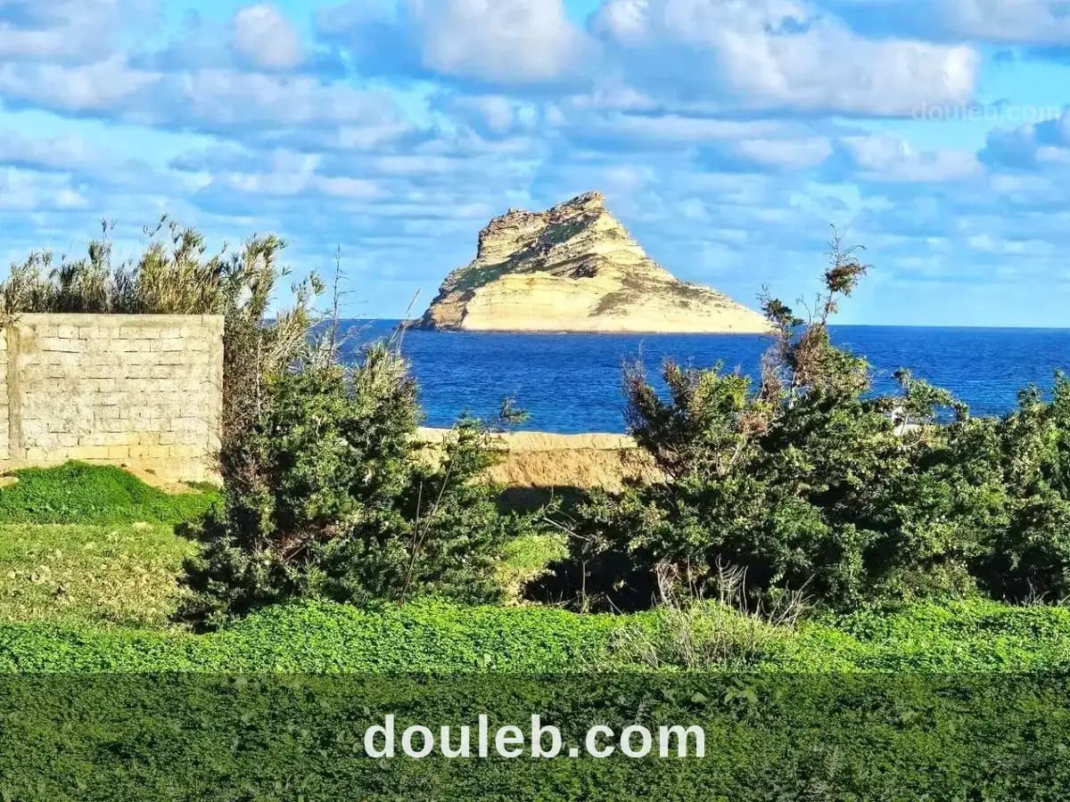 Terrain 1050 m2 rafraf plage ain mestir à Bizerte
