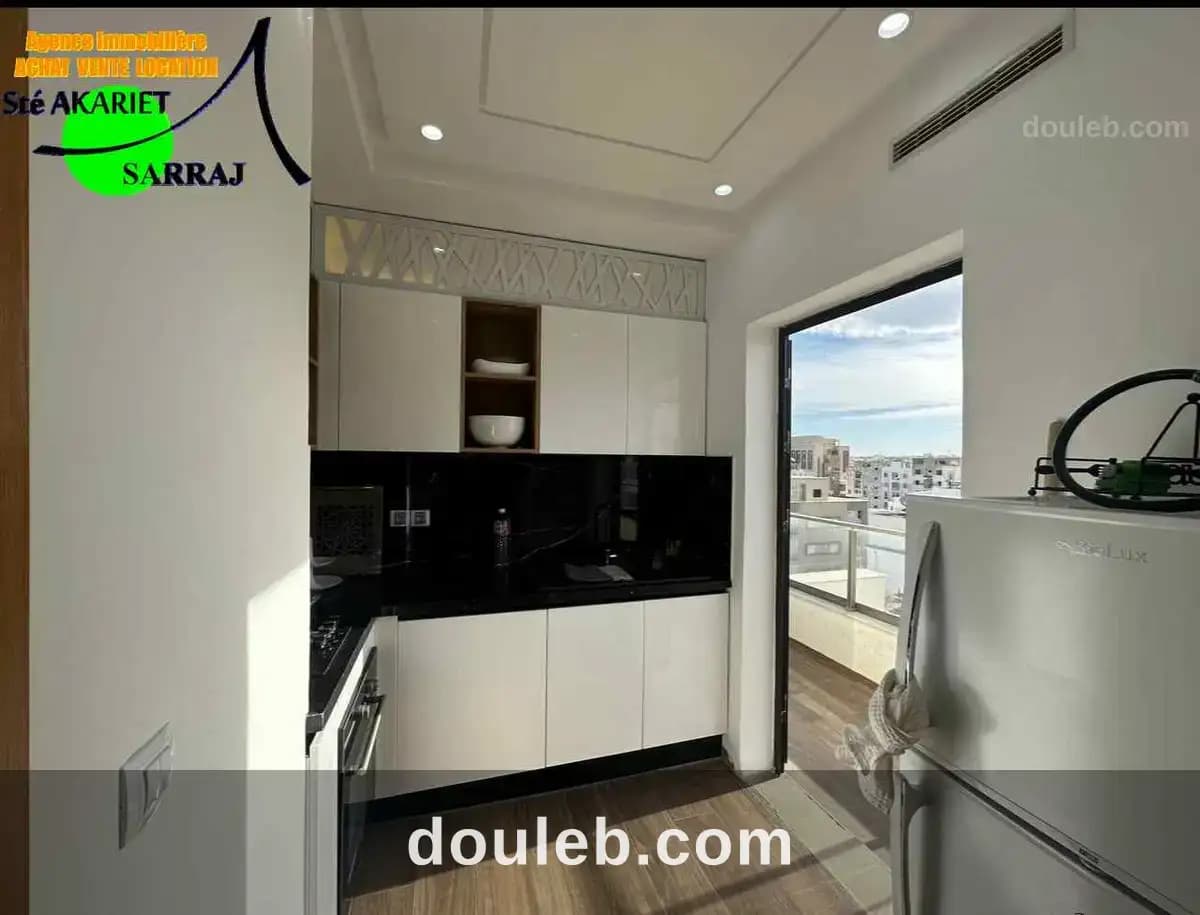 Appartement s1 proche de zone touristique khzema à Sousse