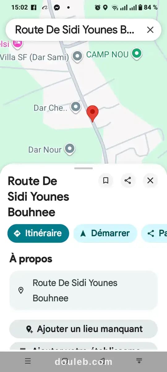 Un beau terrain situé à sidi younes à Ariana
