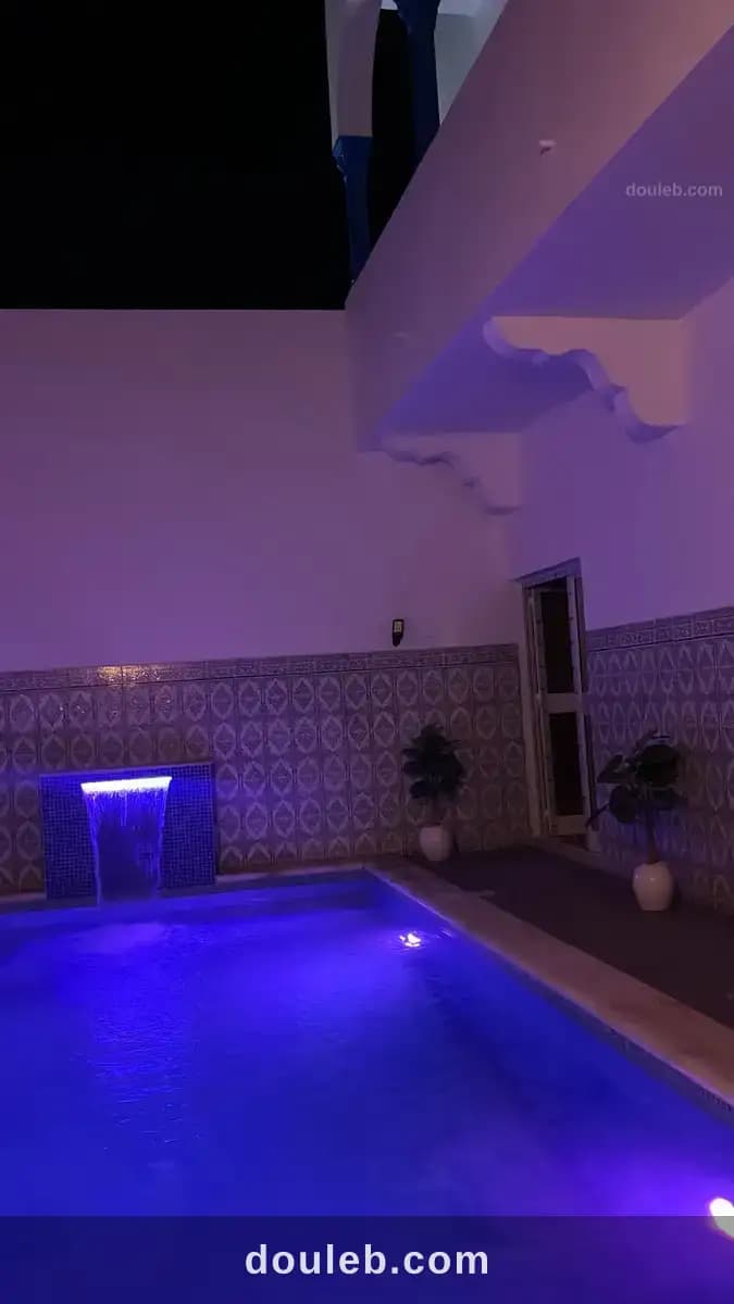 Maison piscine à 350m plage de mahdia rejiche à Mahdia