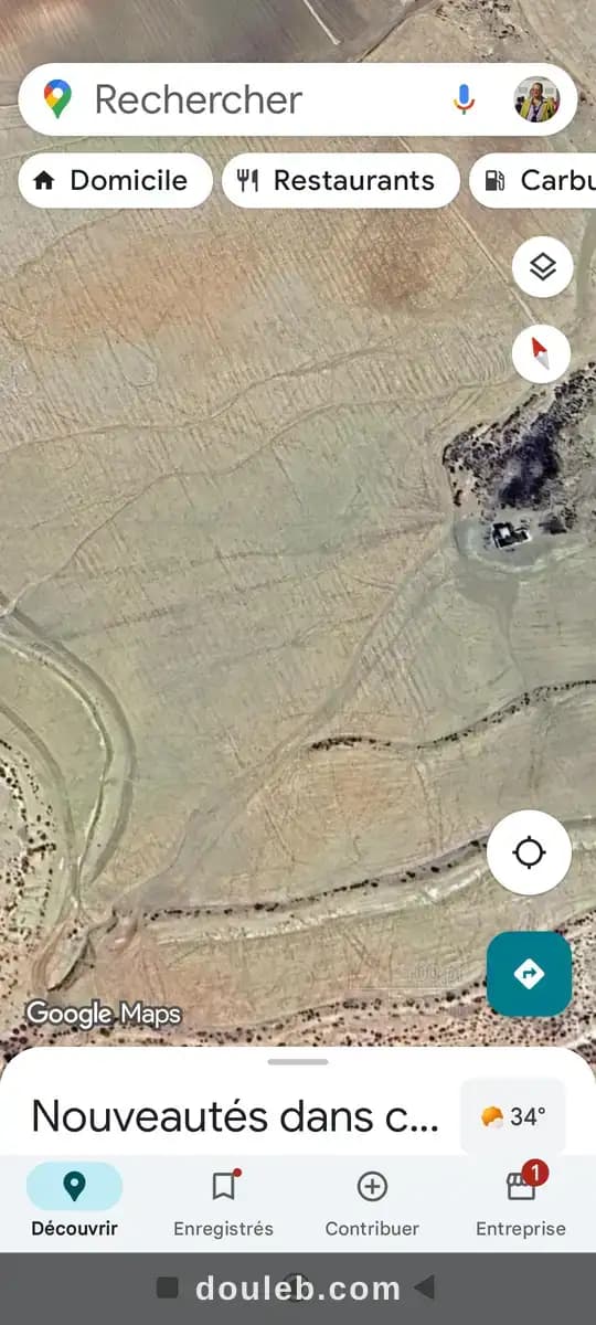 Terrain nu 11 hectares à mnagaa à Zaghouan