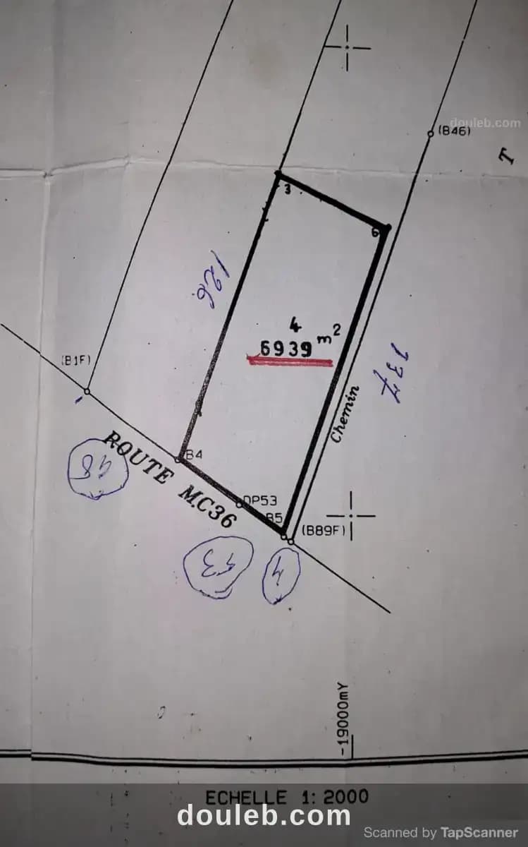 Magnifique 6936 m2 zaghouan - Miniature 5