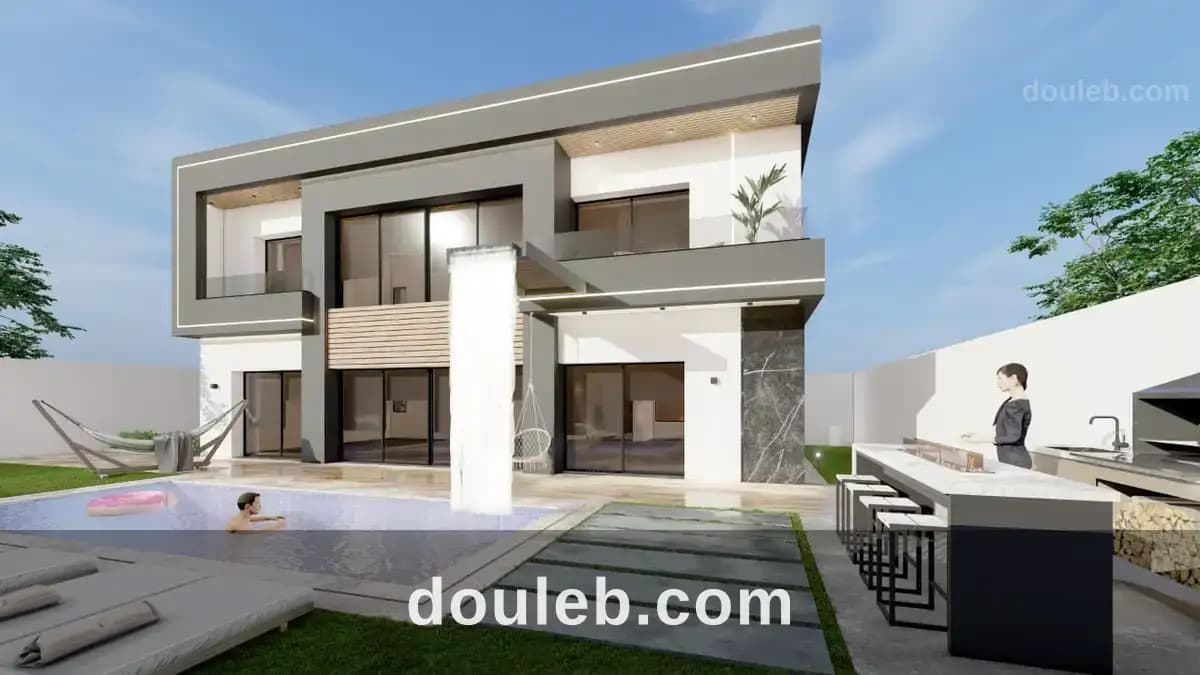 Une charmante villa 500m2 terrain à Nabeul