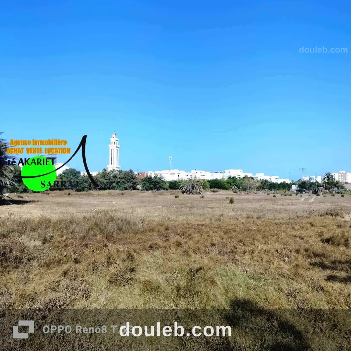 Lot 1636m en face mosquée omar el farouk kantaoui à Sousse