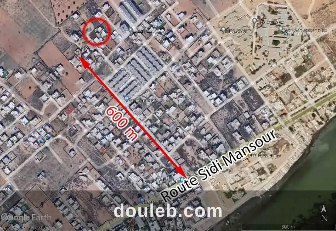 Terrain a sidi mansour km 8 sfax à Sfax