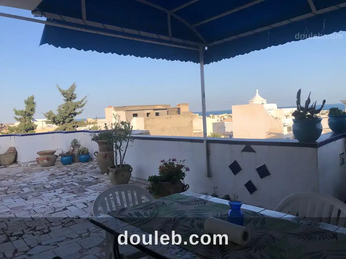 Appartement s1 avec grande terrasse à hammamet - Miniature 4