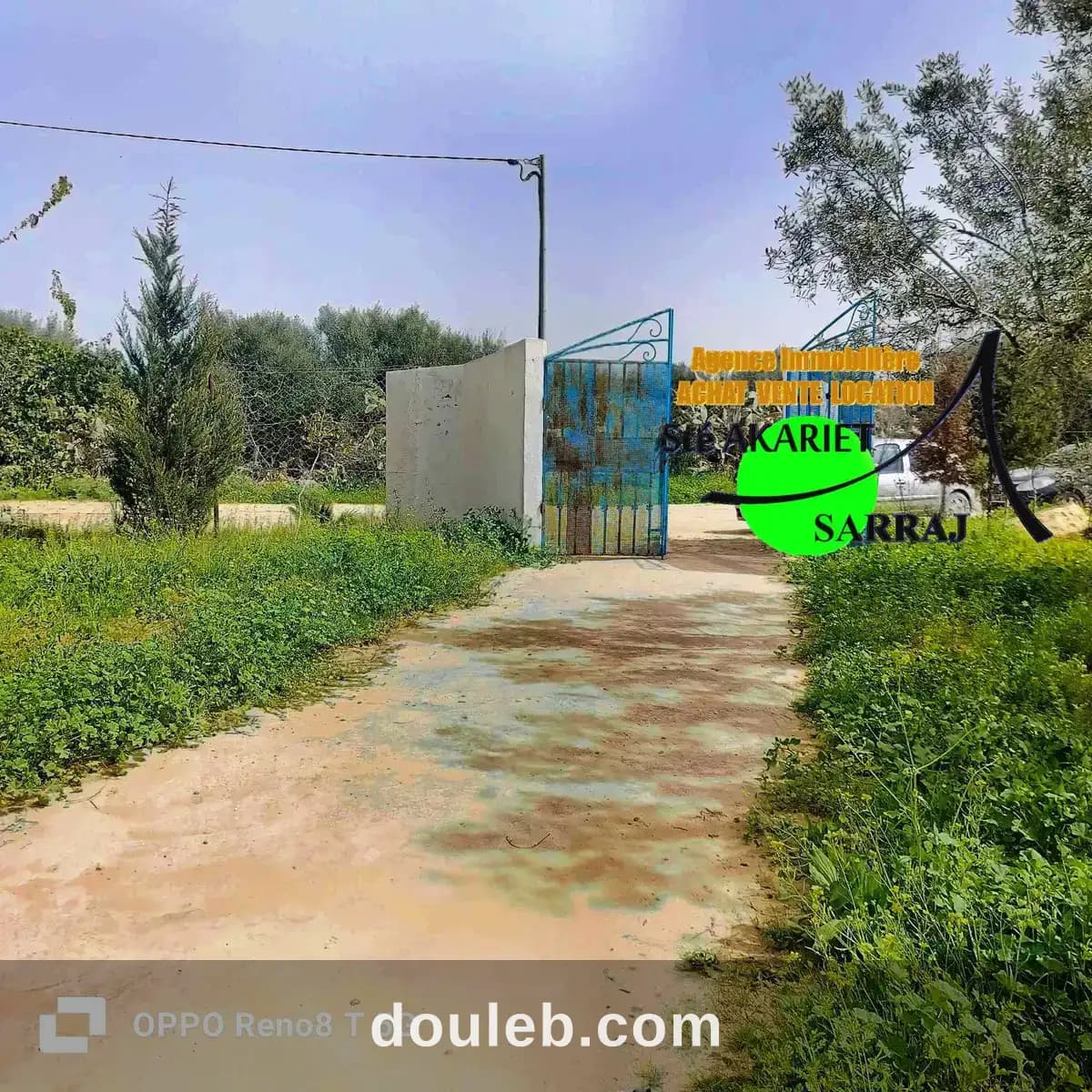 Senia 3000m prés de dar zitouna à sidi bouali à Sousse