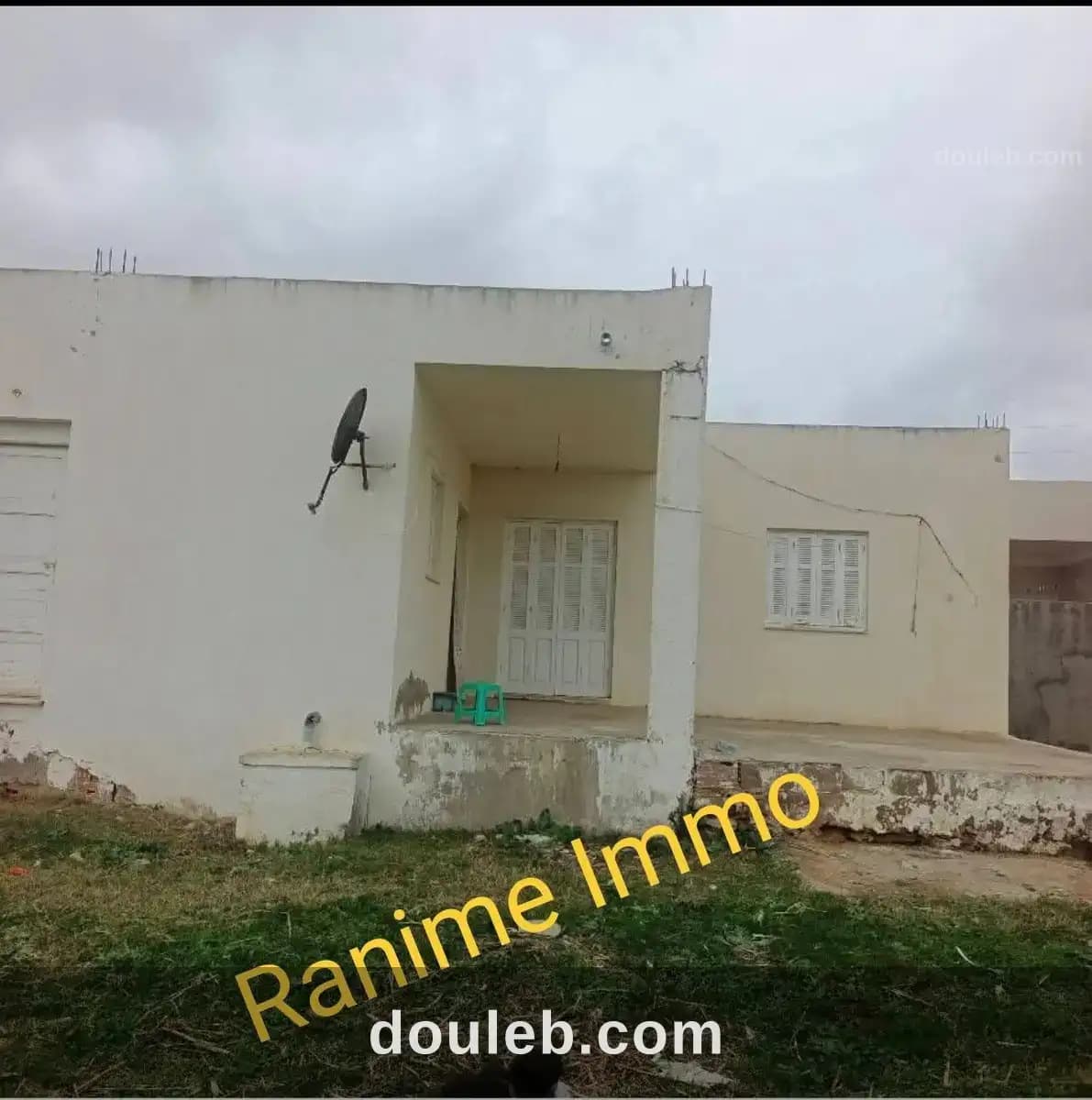 Maison dans un terrain 386 m2 à Nabeul