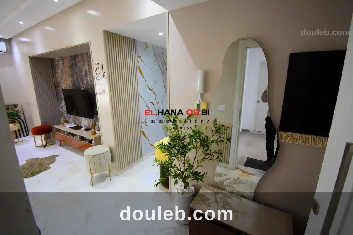 Appartement s2 meublé avec parking à mahdia - Miniature 4