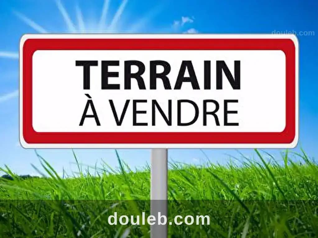 Particulier vend terrain constructible 770m2 à Ariana