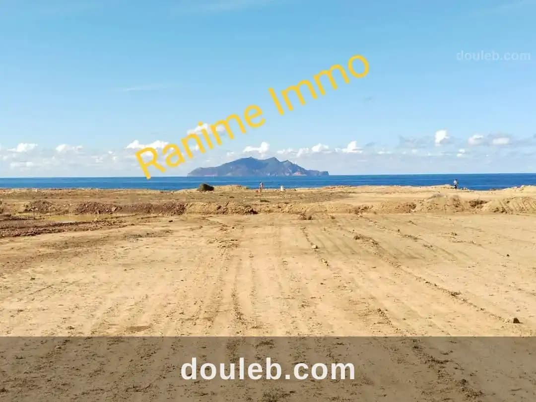 Lots de 250m2 300m2 500m2 a la mer à Nabeul