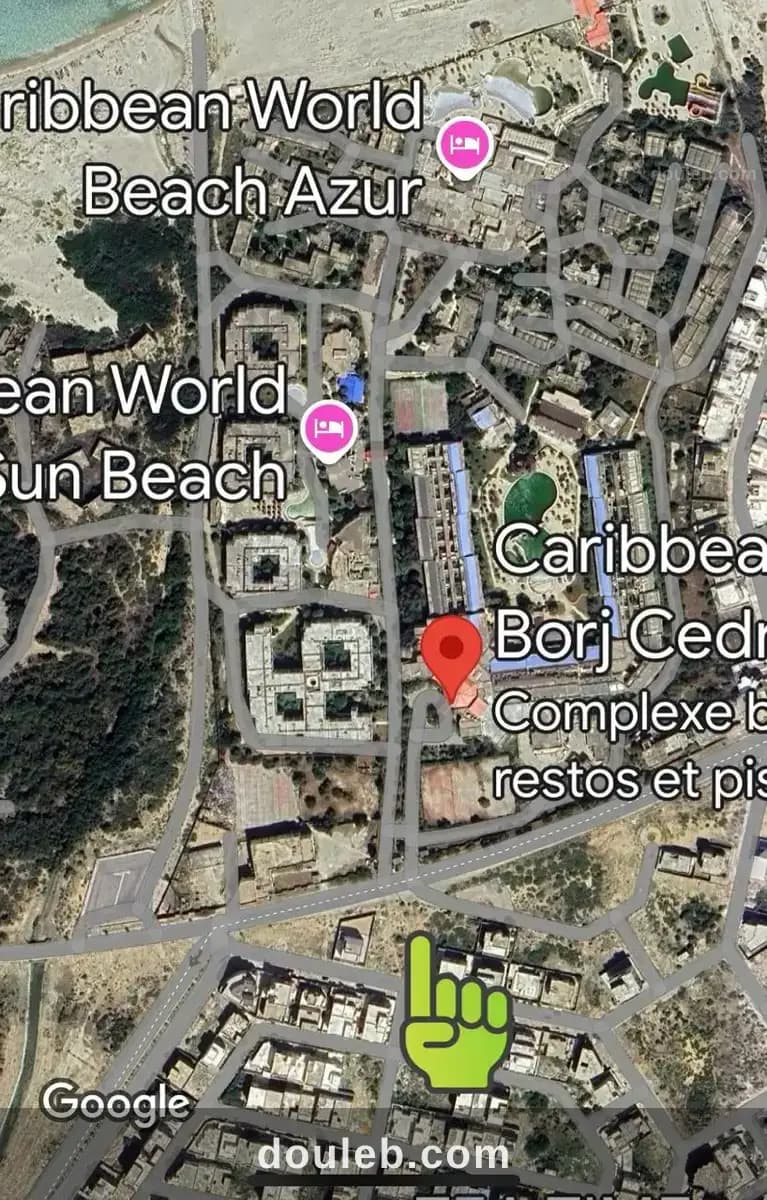 Gps terrain viabilisé lotissement touristique à Ben Arous