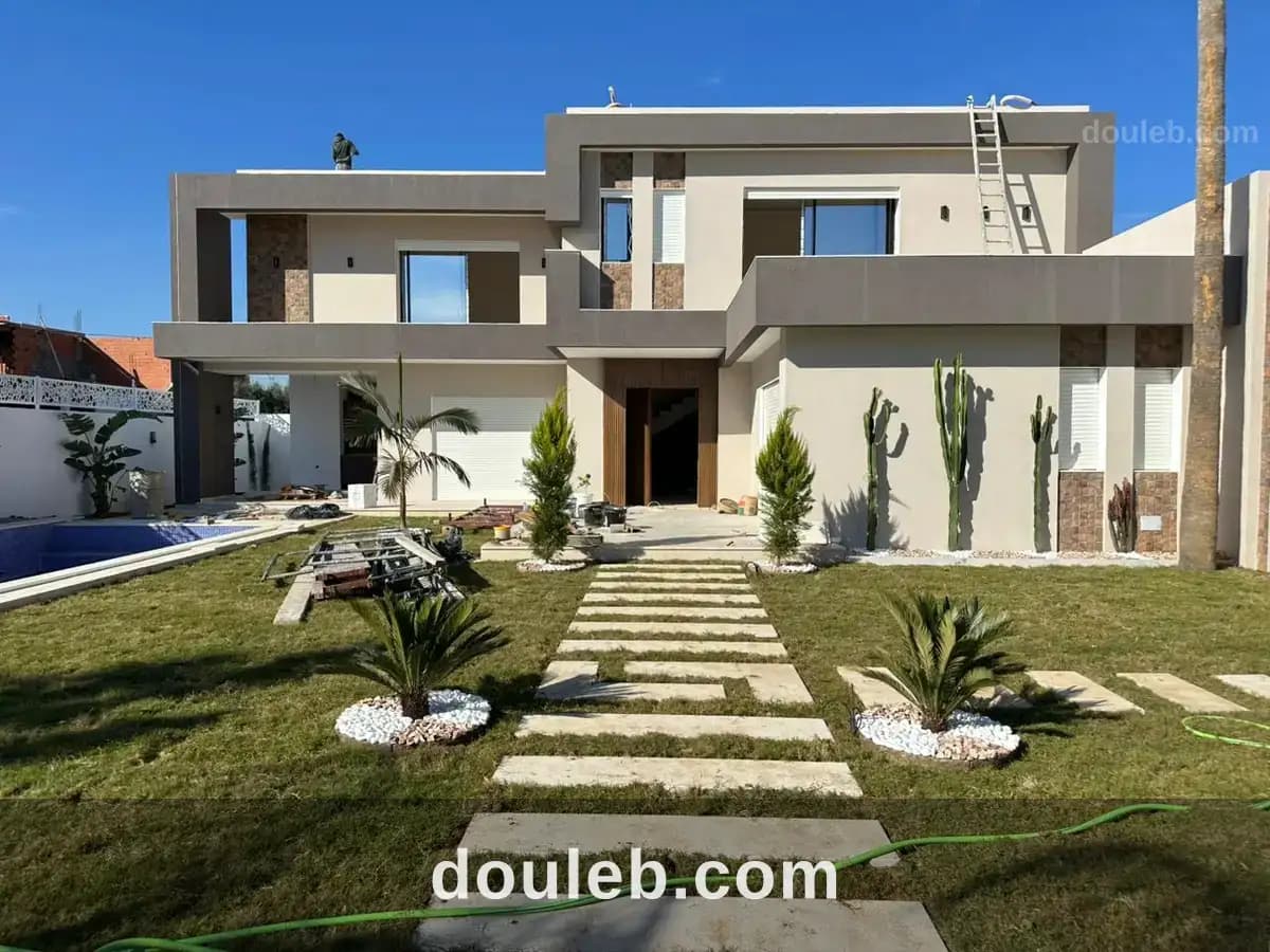 Une charmante villa 750m2 de terrain à Nabeul