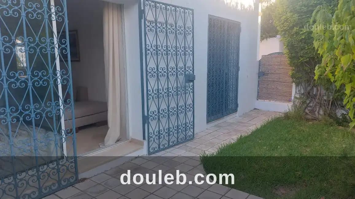 S2 meublé au rez de chaussée à gammarth à Tunis