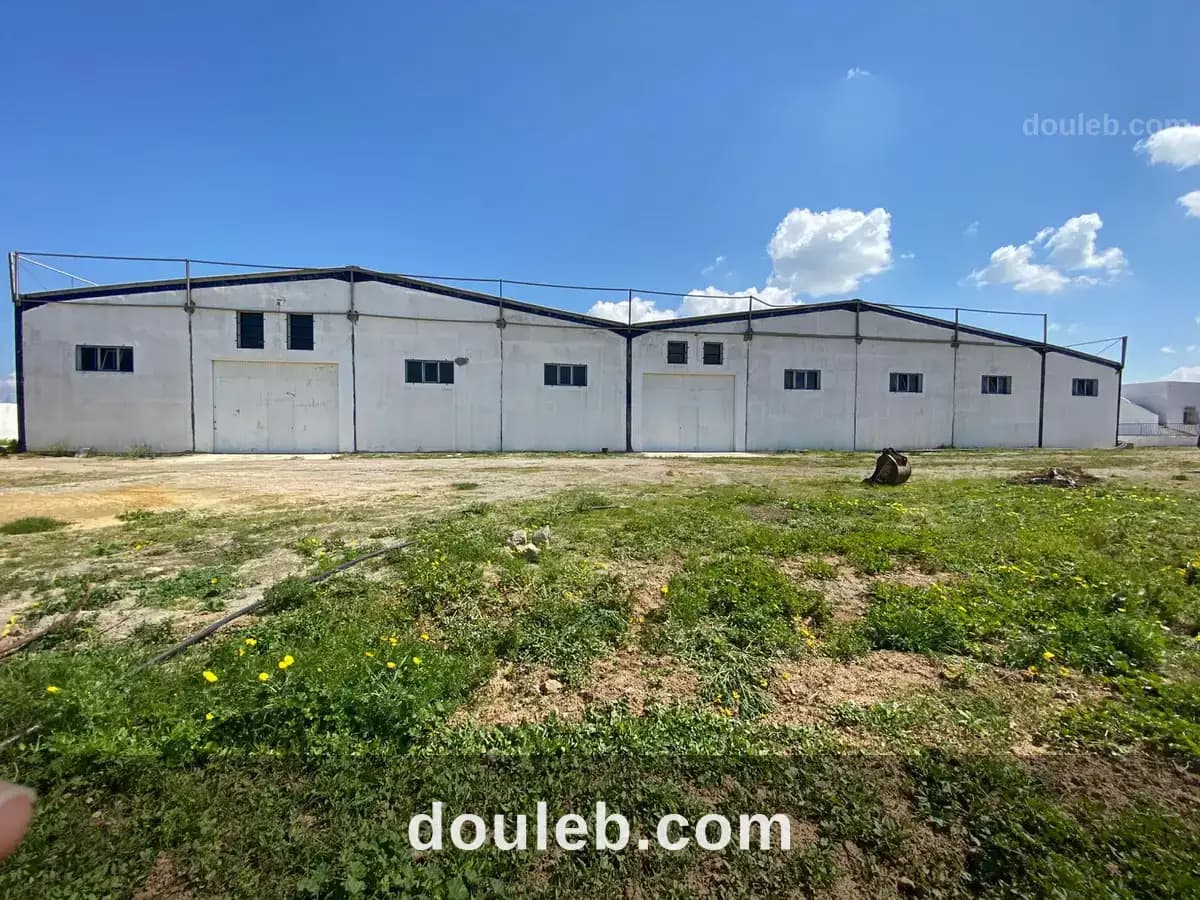 Entrepôt neuf de 2 000 m2 à soliman à Nabeul