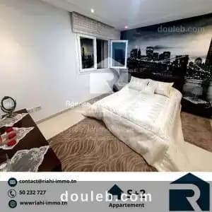 un appartement s2 meubl ref916a à Sousse