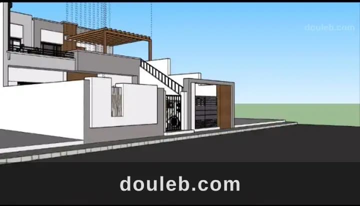 Villa en cours de construction près de la mer à Nabeul