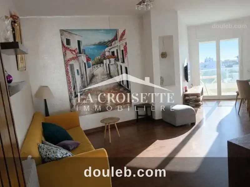 Etage de villa s3 meublé à la marsa mel0454 à Tunis