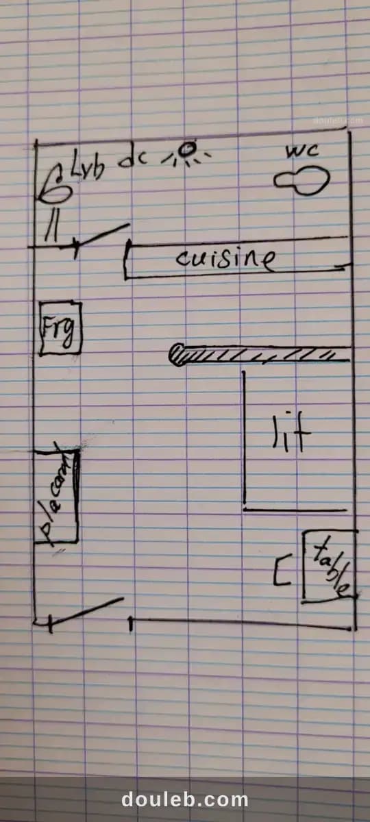 Studio tres bon emplacement à Ben Arous