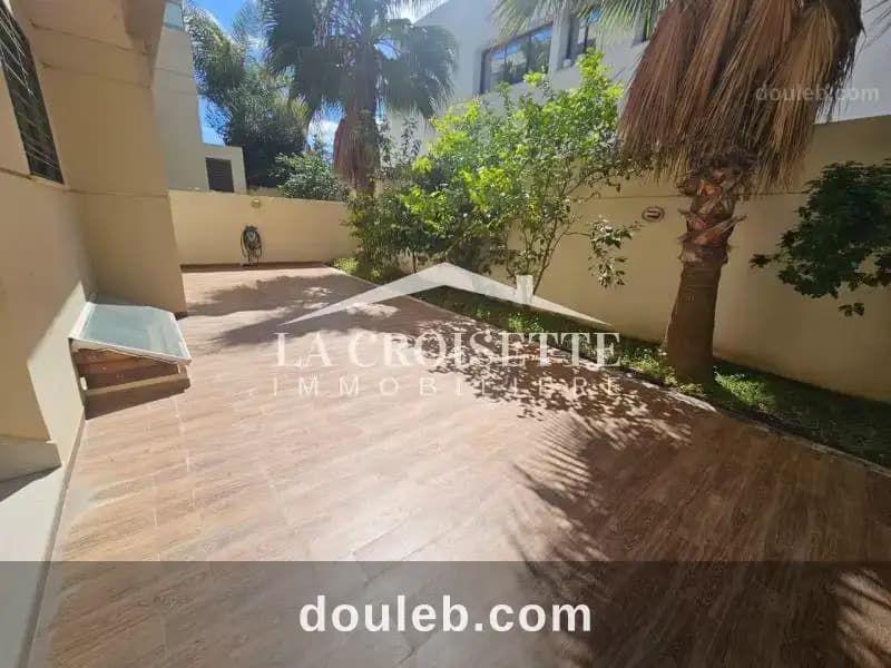Appartement s2 avec jardin à la soukra mal1538 à Ariana