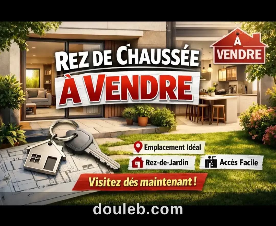 Rez de chaussée elmenzeh6 à Ariana