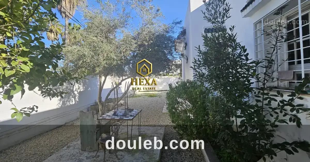 Villa s4 avec jardin à la soukra à Ariana