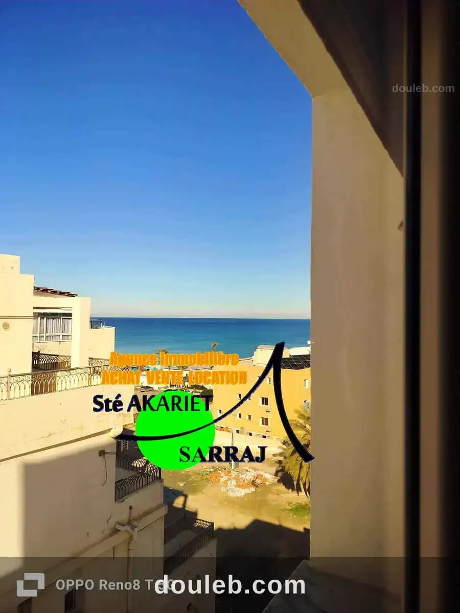 Appartement s2 hammem sousse à 100m de la plage à Sousse