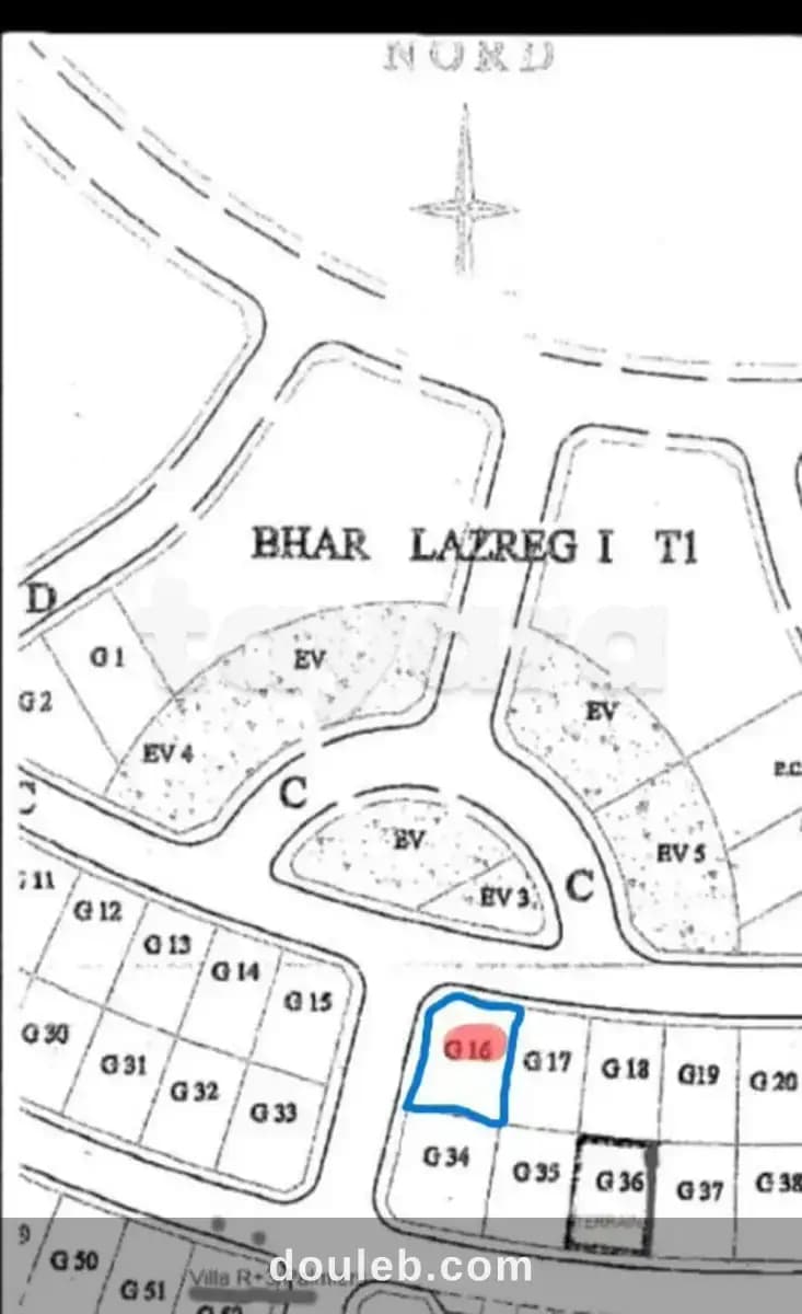 Terrain constructible lotissement afh à Tunis