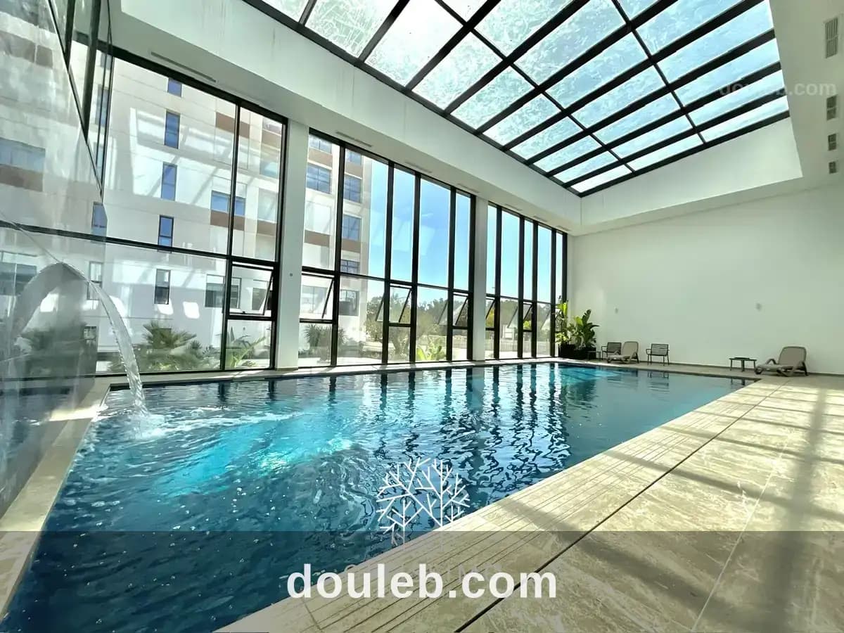 Studio grand luxe piscine gym meubler à Tunis