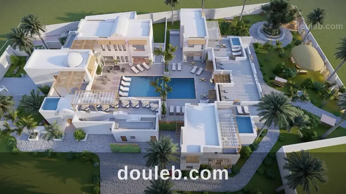 Villas plus maison d'hotes à Médenine
