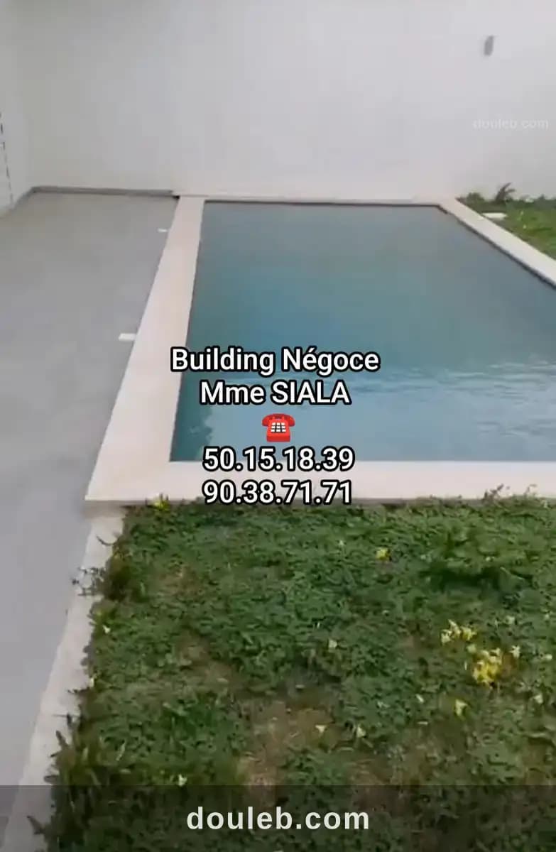 Soukra chotrana 3 agréable villa avec piscine à Ariana