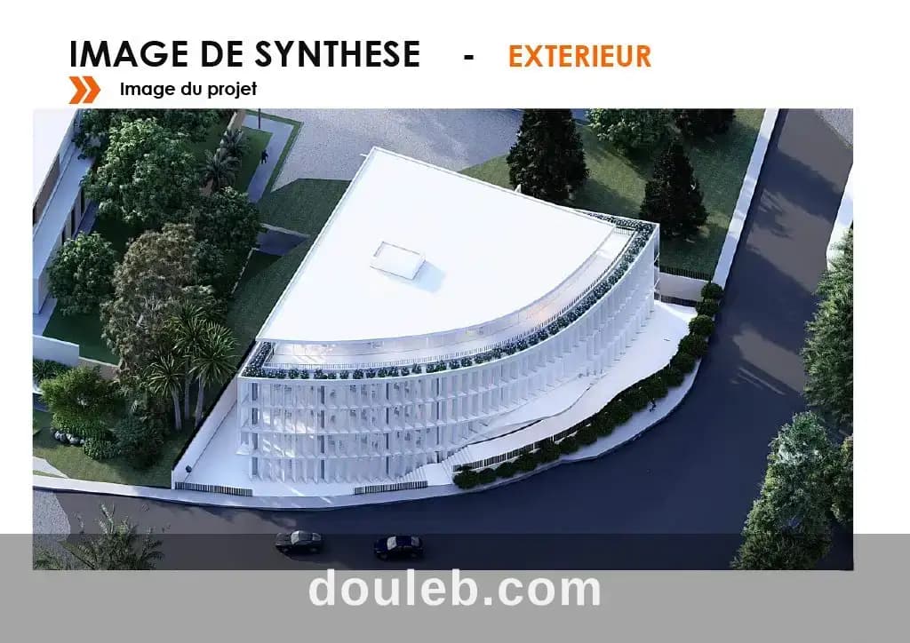 Super open space 750 m2 à notre dame manar à Tunis