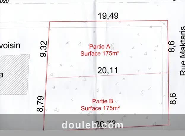 Une opportunité pour habitation à Tunis