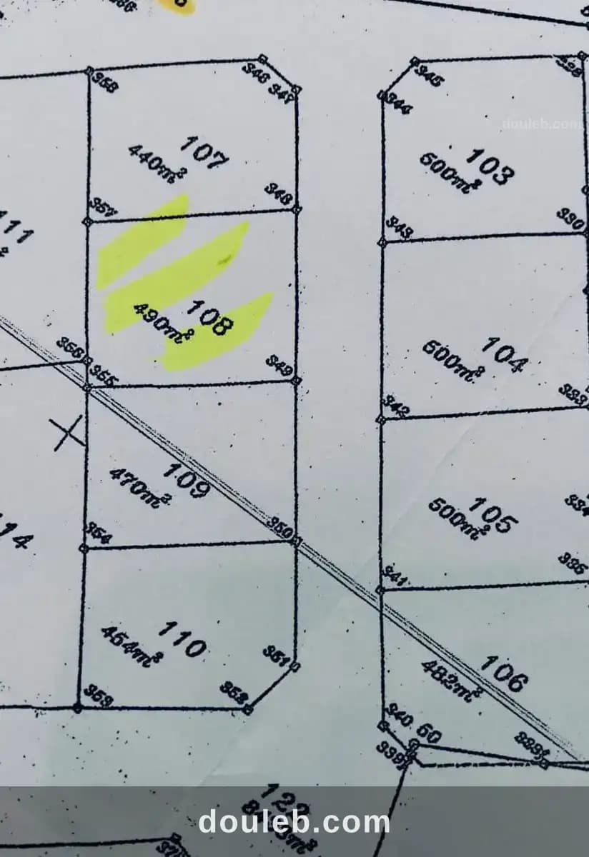 Terrain 490 m2 pour villa de rêve à sousse khezama - Miniature 3