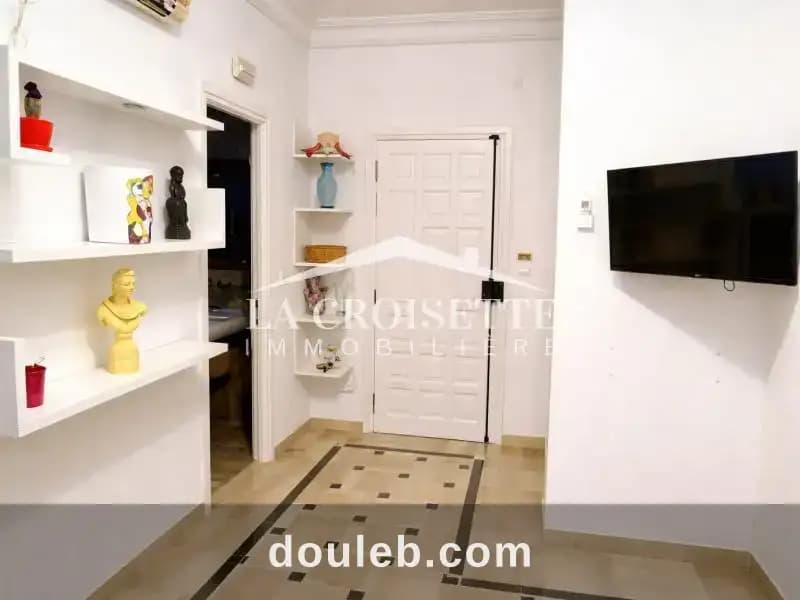 Appartement s1 meublé à la marsa mal1197 à Tunis