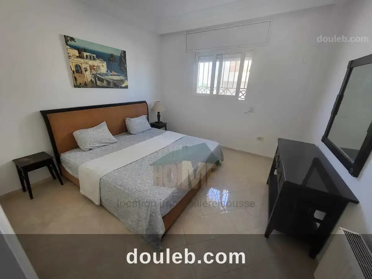 S2 meublé rdc possible sans meuble à Sousse