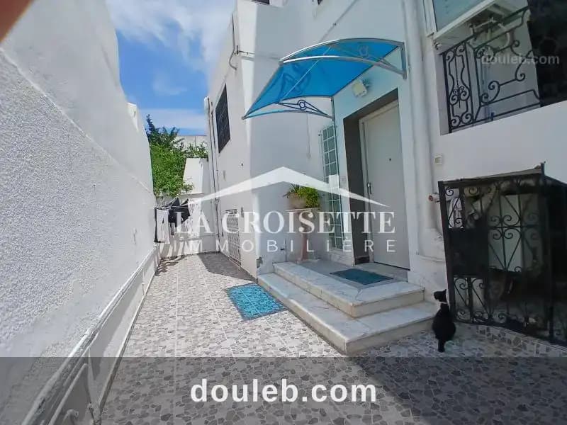 Rez de chaussée de villa s3 meublé à la marsa à Tunis