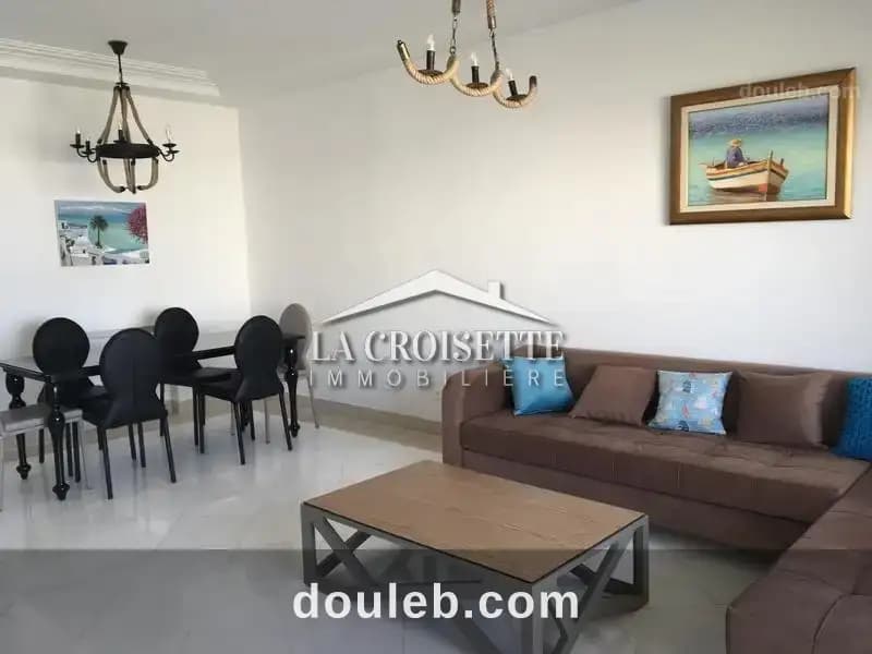Appartement s2 meublé vue mer à gammarth à Tunis