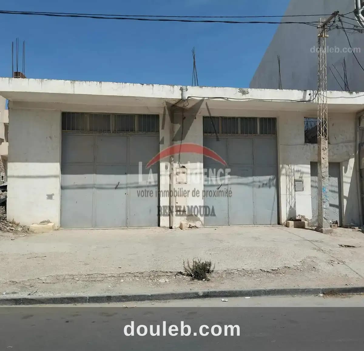 Local commercial sur la route bizerte à Bizerte